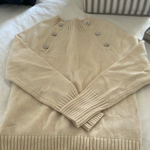 J Crew jeweled sweater